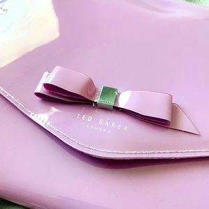 TED BAKER HARLIEE BOW ENVELOPE CLUTCH
